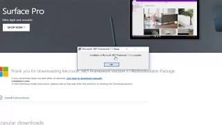 How To Download and Install NET Framework 11 on Windows 1087 [upl. by Durwyn]