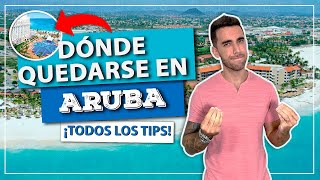 Dónde quedarse en ARUBA La mejor región en la playa Todos los consejos de hoteles para hospedarse [upl. by Furey56]