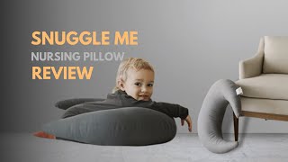 Snuggle Me Organic Nursing Pillow Review [upl. by Oir]