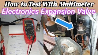 How to Test Electronic Expansion Valve With Multimeter in UrduHindi [upl. by Neerol427]