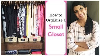 How To Organize A Small Closet Closet organization Ideas [upl. by Igor231]