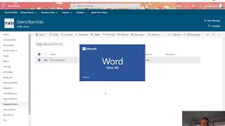 Get Signatures in Office 365 with SharePoint Workflows [upl. by Kyle]