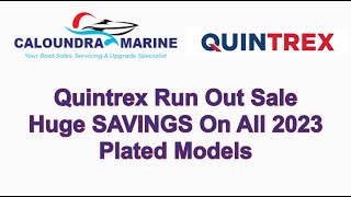 Caloundra Marines Quintrex Runout Sale On Now On All 2023 Plated Models [upl. by Currey941]