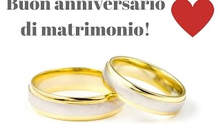 Buon anniversario di matrimonio [upl. by Valeta]