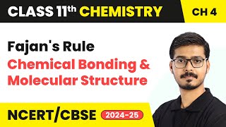 Fajans Rule  Chemical Bonding and Molecular Structure  Class 11 Chemistry Chapter 4  CBSE [upl. by Nagad]