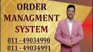 ORDER MANAGEMENT SYSTEM  VINIT GUPTA  VEEPEE INTERNATIONAL [upl. by Aennaej442]