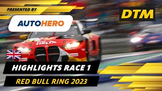 DTM Red Bull Ring Highlights presented by Autohero  DTM 2023 [upl. by Jerald]