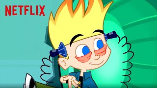 A Sleepless Test 🥱 Johnny Test Season 2 Sneak Peek  Netflix After School [upl. by Wertz]