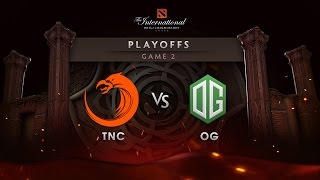 OG vs TNC  Lower Bracket  Game 2  The International 6 [upl. by Delmore]