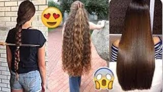 Extreme Long Hair Cutting 2018 [upl. by Ttnerb123]