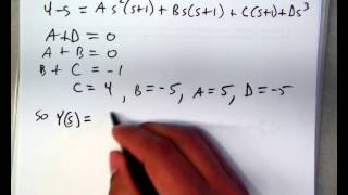 82 Using Laplace transforms to solve a system of DE [upl. by Enirbas]