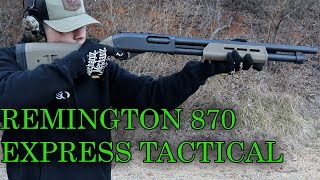 Remington 870 Express Tactical Magpul Furniture [upl. by Hanavas]