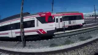 Trenes Renfe cercanias y metro Madrid [upl. by Flodnar]