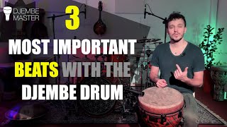 3 Most Important Beats with Djembe [upl. by Nira]