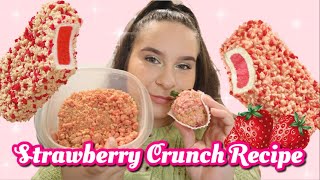 The BEST amp EASIEST Strawberry Crunch Crumble Recipe [upl. by Cummings]