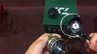 Daiwa exceler 2500 Lt 2018 first impression [upl. by Regen]