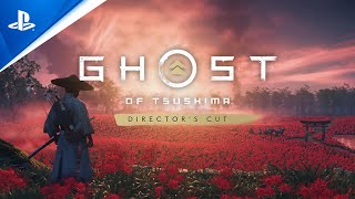 Ghost of Tsushima Directors Cut  Announcement Trailer  PS5 PS4 [upl. by Raffo245]