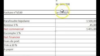 Comment calculer une facture [upl. by Leirraj]