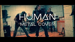 Hardcovered  Human Rag n Bone Man Metal cover [upl. by Goff]