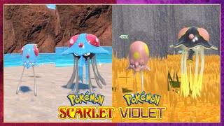 Pokemon Scarlet amp Violet How To Evolve Tentacool Into Tentacruel amp Forms [upl. by Amena449]