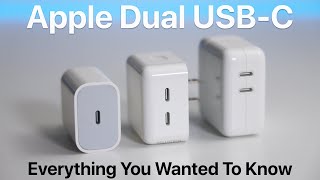 Apples 35W Dual USBC AC Adapters  Everything You Wanted To Know [upl. by Tdnerb]