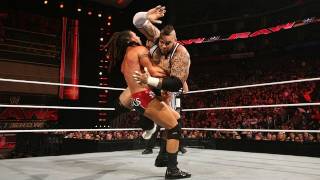 Raw  Brodus Clay vs Tyler Reks [upl. by Boycey710]