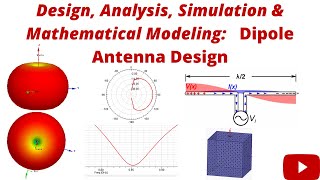 Designing a Dipole Antenna Using HFSS hfss [upl. by Ball]