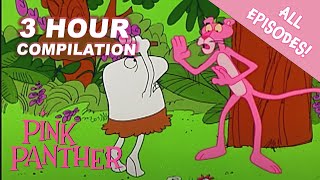 The Pink Panther Show Season 3  3Hour MEGA Compilation  The Pink Panther Show [upl. by Dlanod]