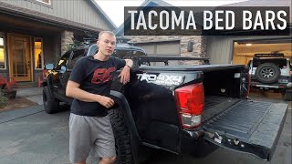 Tonneau Cover Compatible Bed Rack for the Tacoma [upl. by Aiuoqes667]