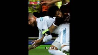 The day Ramos broke Salah hand💀🔥football footballshorts ramos realmadrid fyp viral shorts [upl. by Hairam]