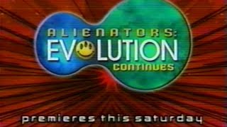 Fox Kids 2001  Alienators Evolution Continues Premiere Promo [upl. by Neelyaj366]