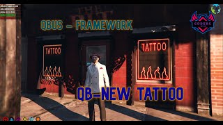 Qbus Qbus Tattoos NEW  FiveM  QbusNew Tattoo [upl. by Ive]