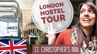 Hostel Tour Londons St Christophers Inn at London Bridge [upl. by Amling881]