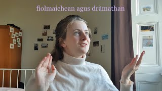 leabharlatha a trì gàidhlig diary a bruidhinn mu dheidhinn fiolmaichean agus dràmathan [upl. by Helaina]