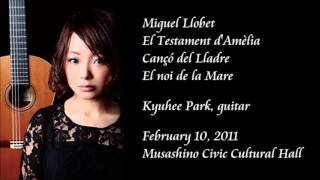 Llobet Catalan Folksongs  Kyuhee Park [upl. by Battat]