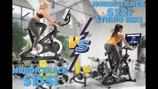 NordicTrack S15i vs S22i Studio Bike Which One Should You Buy Which is the BEST OPTION for You [upl. by Nevak166]