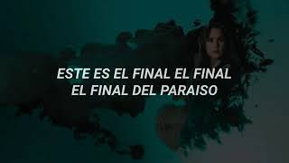 JK Jurado  El Final Del Paraiso Lyrics Videos Canción Completa Letraquot Tema Oficial [upl. by Aicitel385]