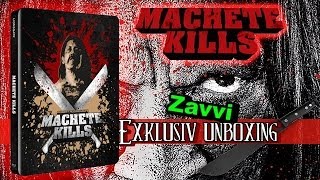 Machete Kills  Zavvi Exclusive Limited Edition Steelbook BluRay unboxing [upl. by Verlee879]