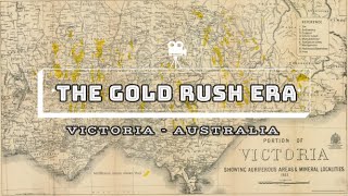 Historical Images  Gold Rush Era  Victoria Australia [upl. by Viki]