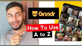 How To Use Grindr App  Id kaise Banaye  Gay Dating App 🎭 [upl. by Michon]