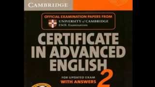 Cambridge CAE 2 Listening Test 3 [upl. by Reggie]