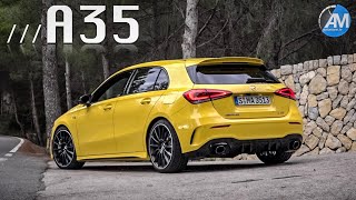 MercedesAMG A35  DRIVE amp SOUND [upl. by Dnalrag]