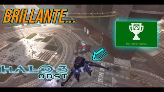 BRILLANTE  Halo 3 ODST  Logro GUÍA [upl. by Drofnas757]