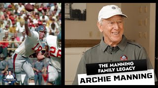 Archie Manning The Manning Family Legacy [upl. by Gurtner]