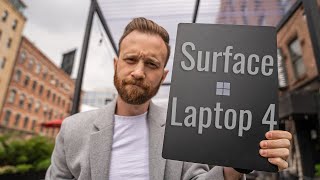 Microsoft Surface Laptop 4 RealWorld Test Review Battery Test amp Vlog [upl. by Emmer]