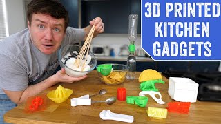 I tried out 3D Printed Kitchen Gadgets [upl. by Marino]