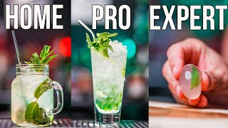 How to Make a Mojito Cocktail Home  Pro  Expert [upl. by Nivart]