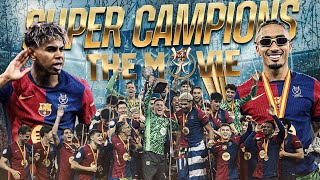 🔥FC BARCELONA SPANISH SUPERCUP CHAMPIONS  THE MOVIE 🎥🍿 [upl. by Anihpesoj955]