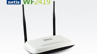 How to Configure WiFi Router  Netis 2419 [upl. by Amsa]