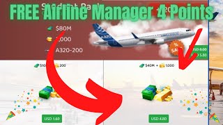 Airline Manager 4 Bonus Code GIVEAWAY  Free AM4 Points CLOSED [upl. by Aleedis]